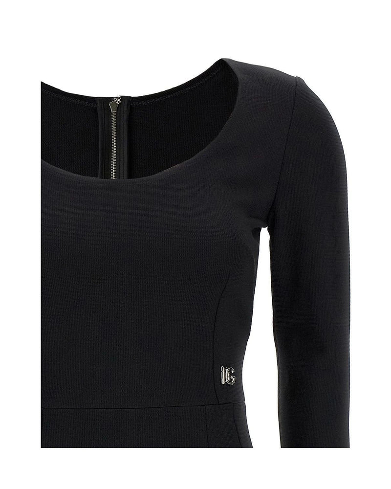 Dolce & Gabbana Dresse in black, Viscose — view 3