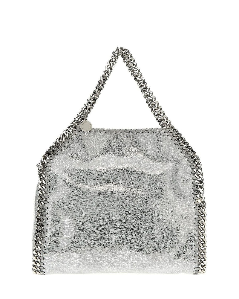 Stella McCartney Shoulder Bag in silver, Polyester