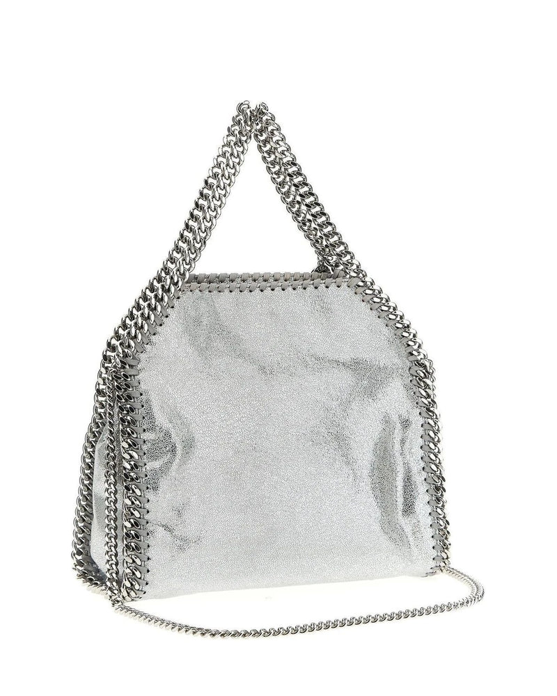 Stella McCartney Shoulder Bag in silver, Polyester — view 2