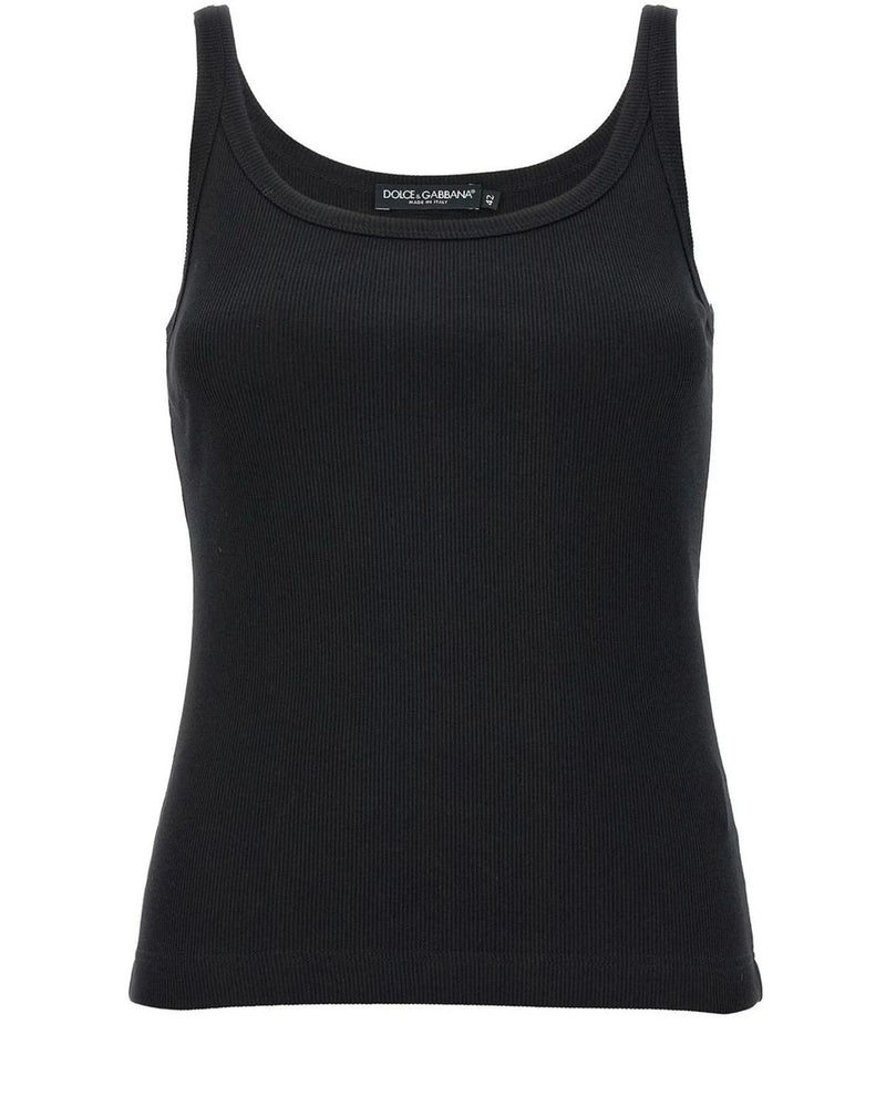 Dolce & Gabbana Tank Top in black, Cotton