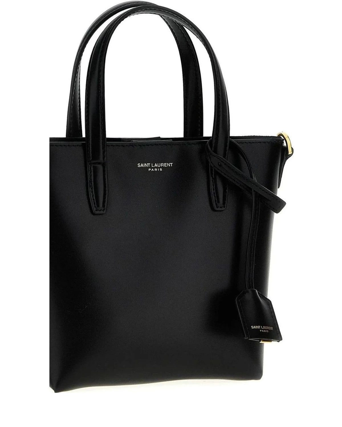 Saint Laurent Tote Bag in black, Calf Leather — view 3
