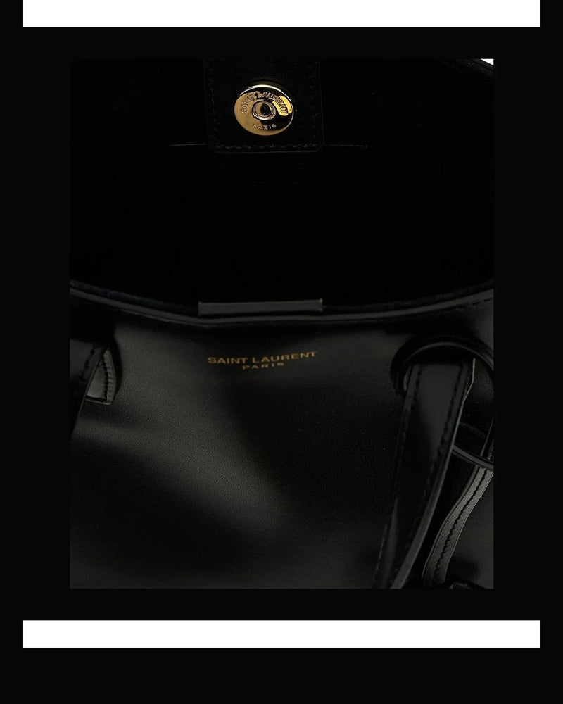 Saint Laurent Tote Bag in black, Calf Leather — view 4
