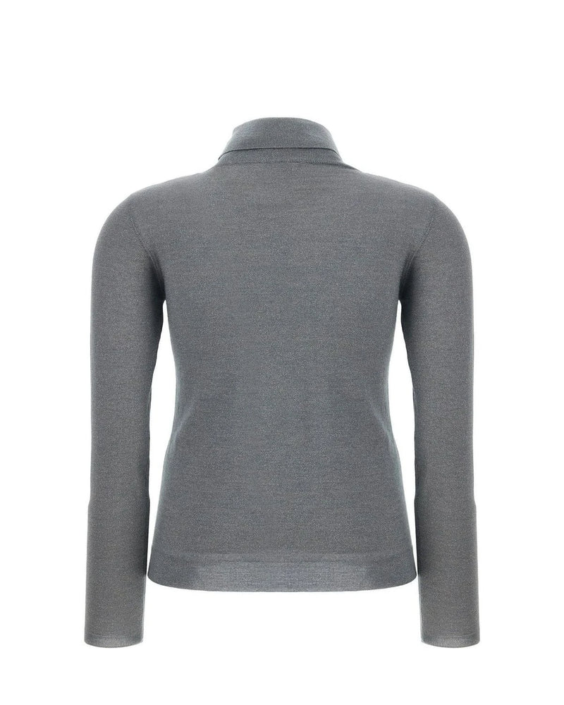 Brunello Cucinelli Sweater in gray, Cashmere — view 2