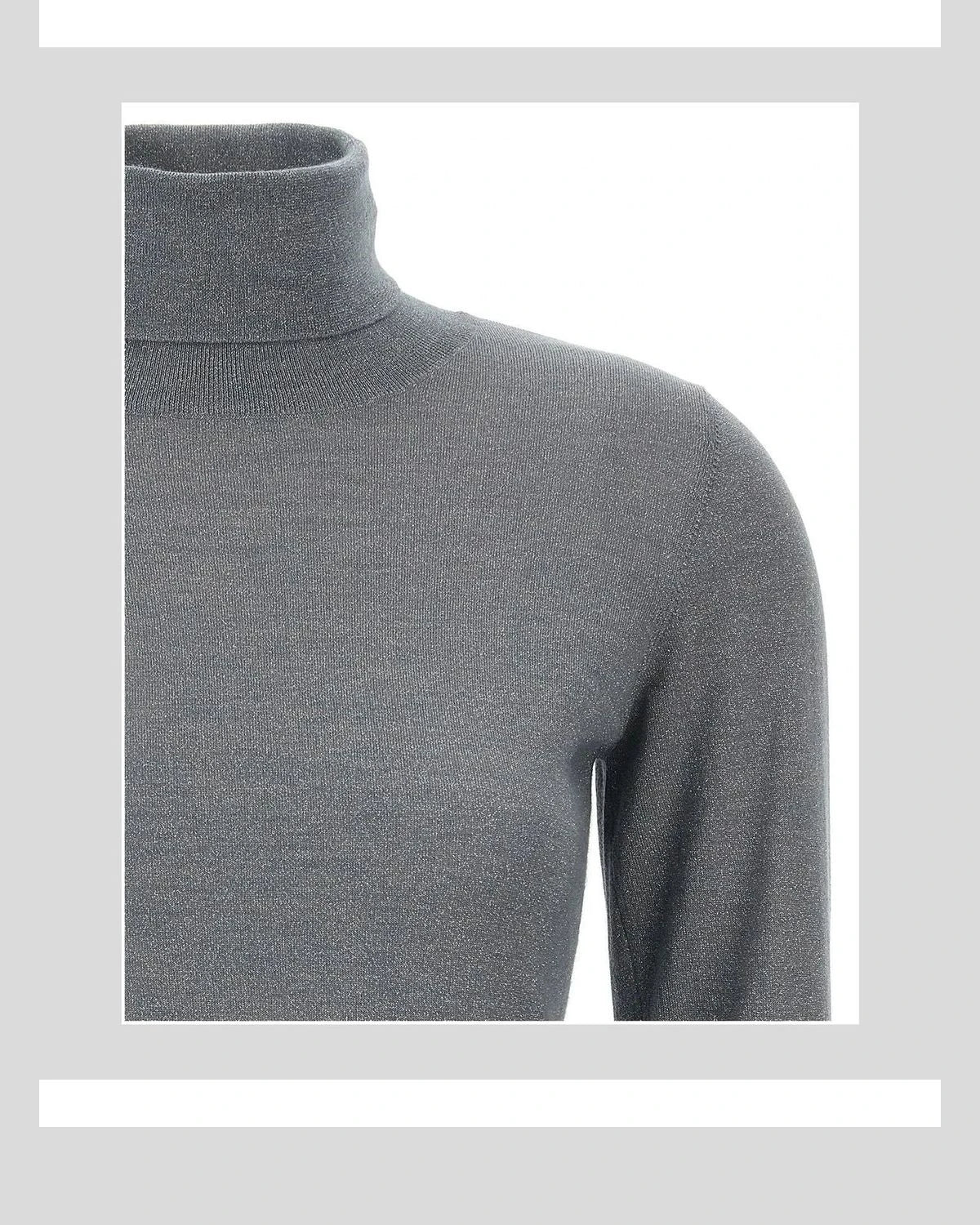 Brunello Cucinelli Sweater in gray, Cashmere — view 3
