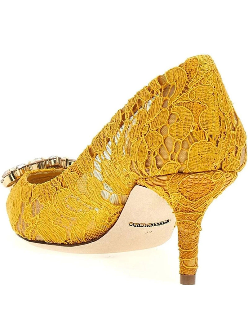 Dolce & Gabbana Heels in yellow — view 3