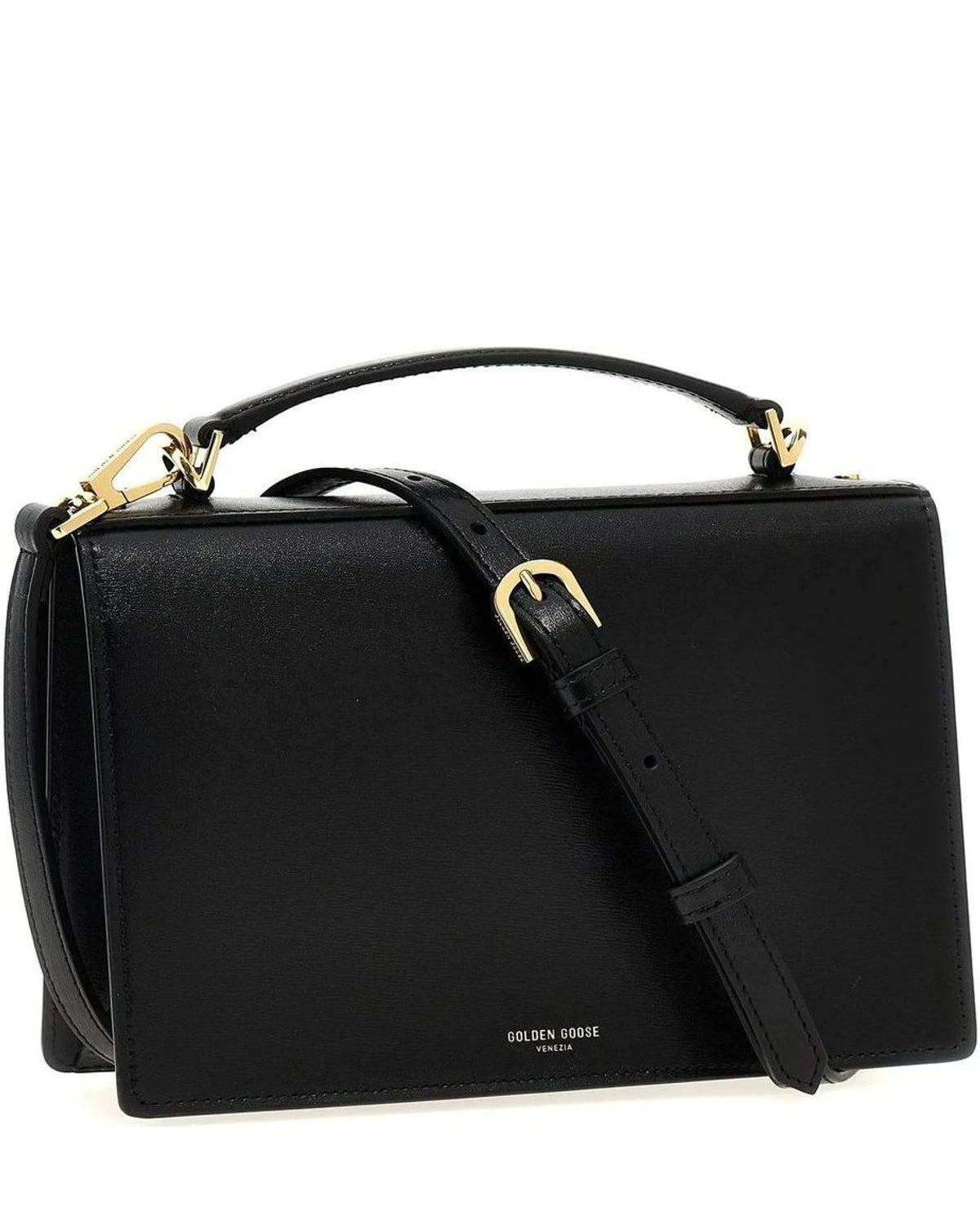 Golden Goose Satchel Bag in black, Cow Leather — view 2
