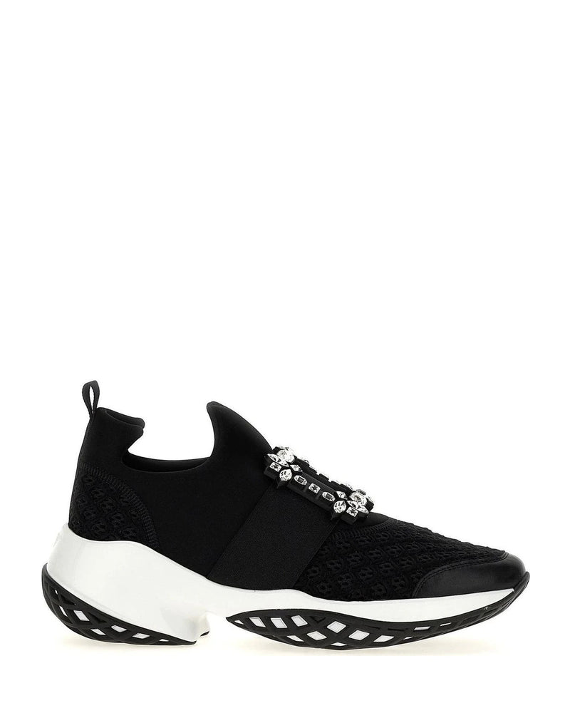 Roger Vivier Athletic Shoes in black, Polyester