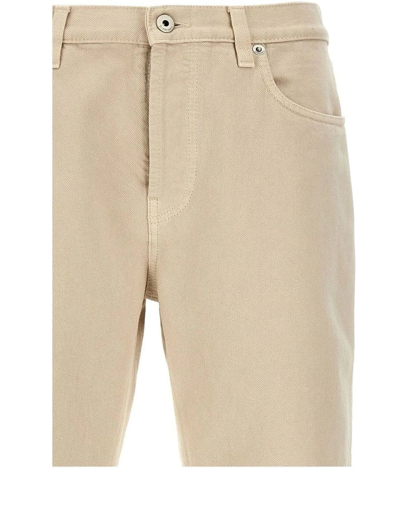 Burberry Trouser in beige, Cotton — view 3