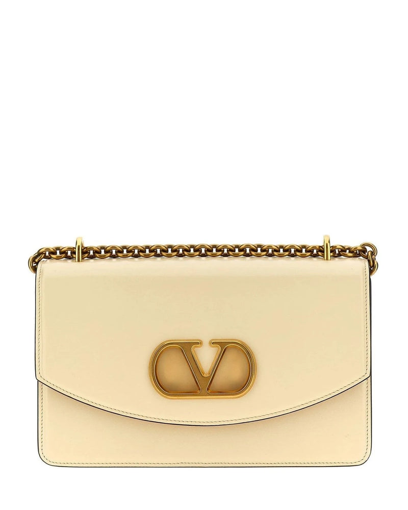 Valentino Garavani Cross Body Bag in white, Calfskin Leather