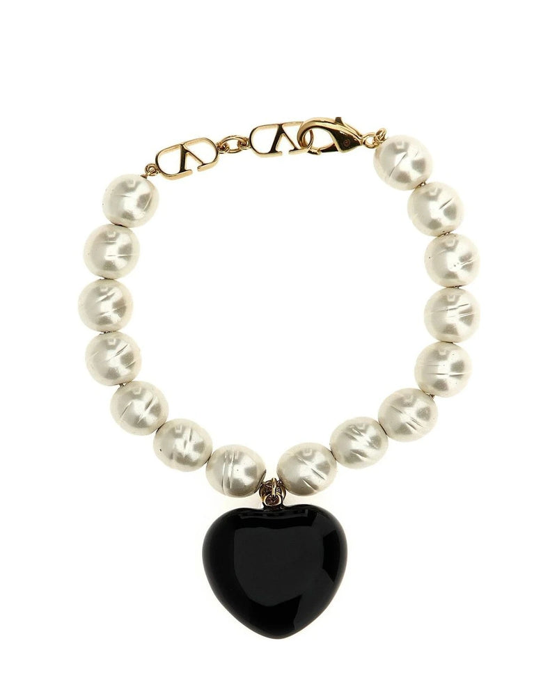 Valentino Garavani Bracelet in black, Brass — view 2