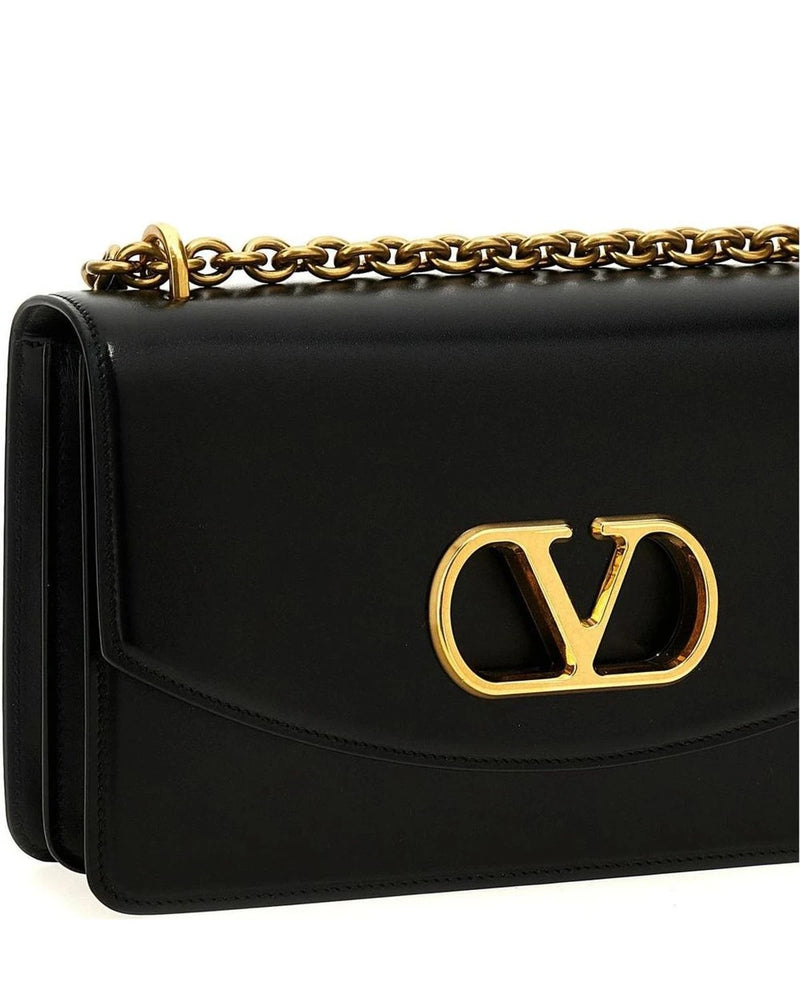Valentino Garavani Cross Body Bag in black, Calfskin Leather — view 3
