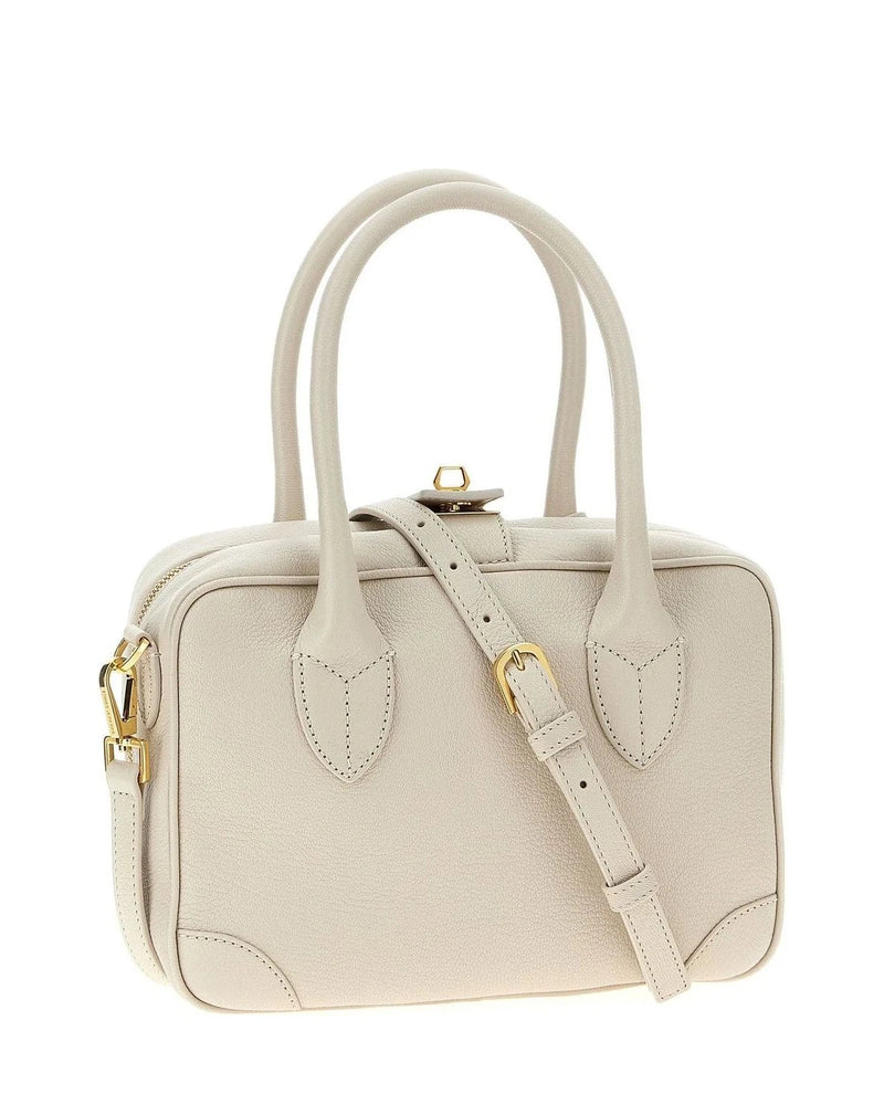 Golden Goose Satchel Bag in white, Goat Leather — view 2