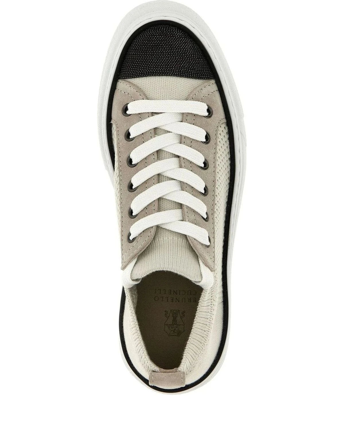Brunello Cucinelli Sneakers in multicolor, Cotton — view 4