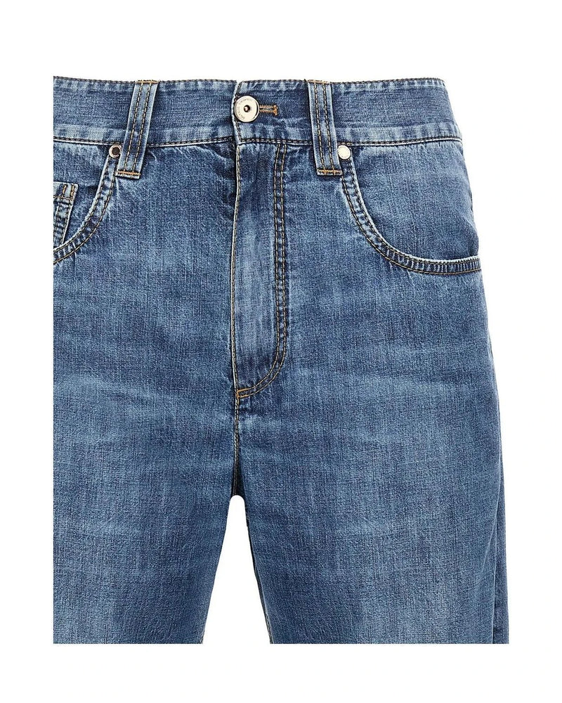 Brunello Cucinelli Jean in blue — view 3