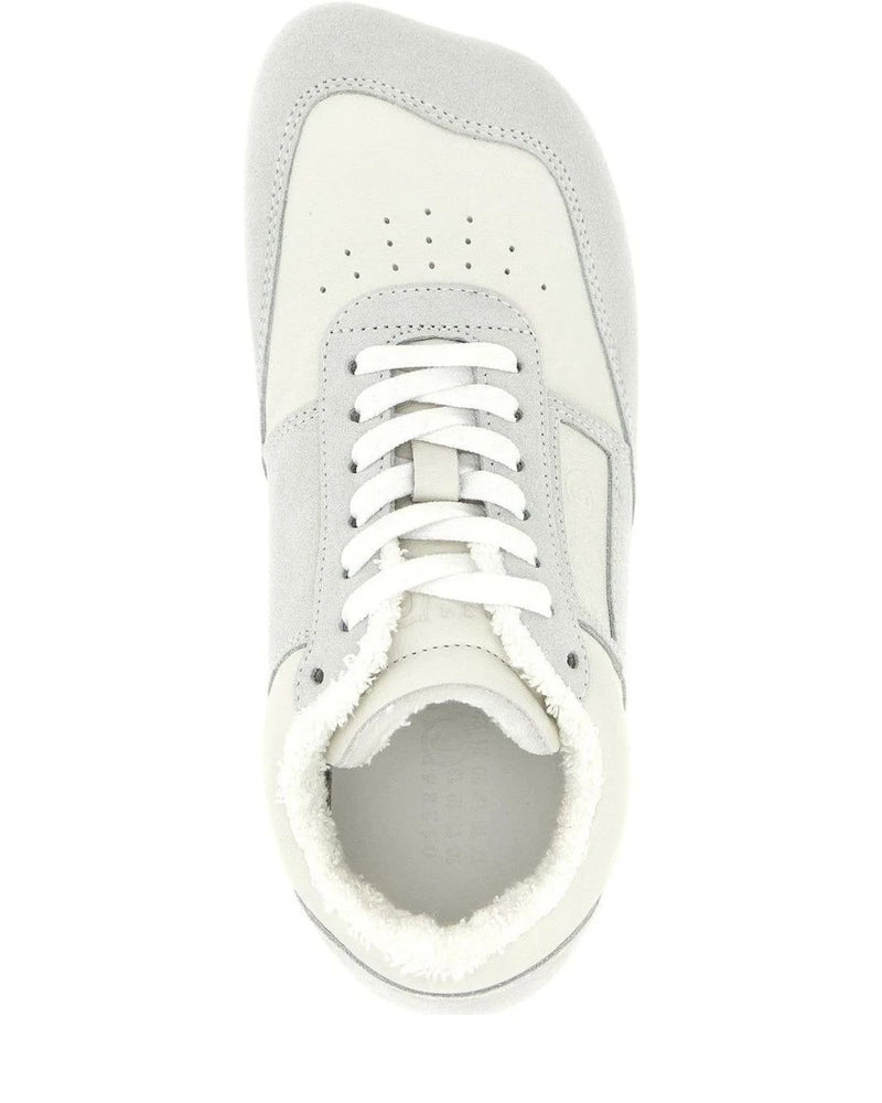 MM6 Maison Margiela Athletic Shoes in gray, Calfskin Leather — view 4