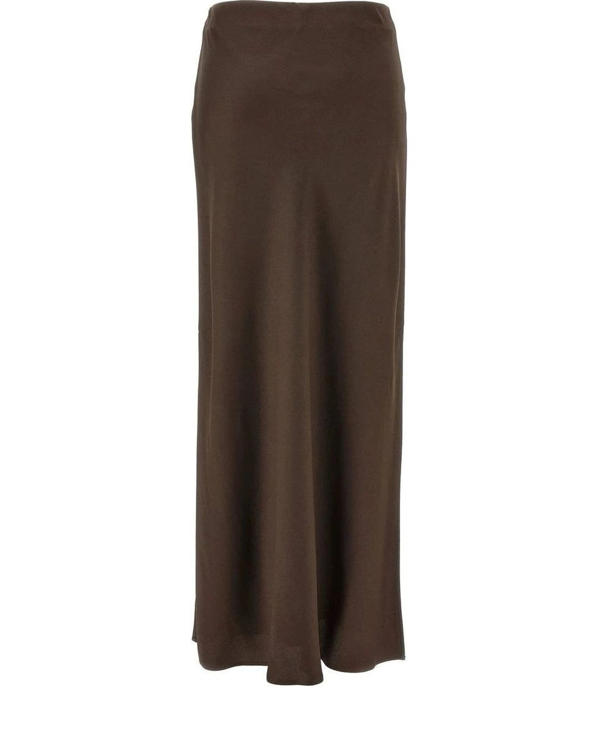 Brunello Cucinelli Skirt in brown, Acetate — view 2