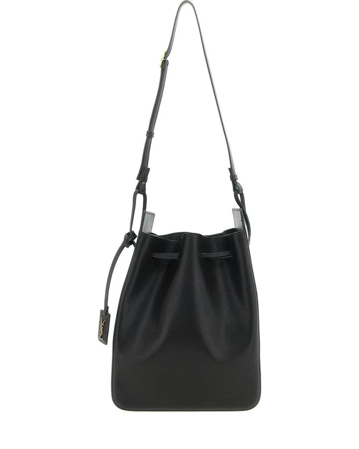 Saint Laurent Bucket Bag in black, Calfskin Leather