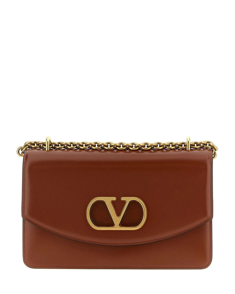Valentino Garavani Cross Body Bag in brown, Calfskin Leather