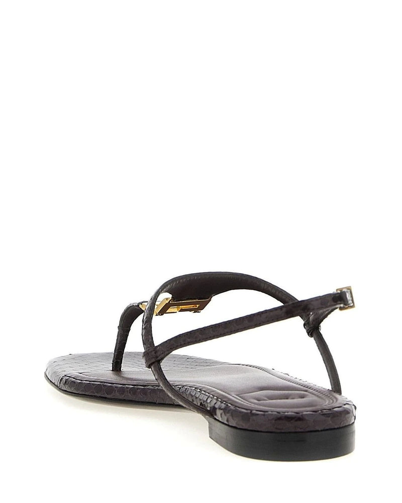 Fendi Sandals in purple — view 3