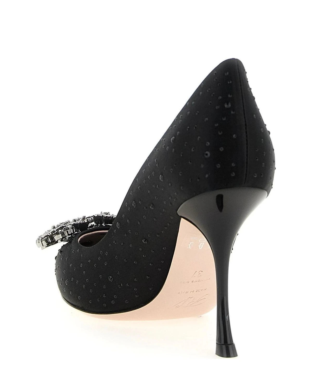 Roger Vivier Pumps in black, Viscose — view 3