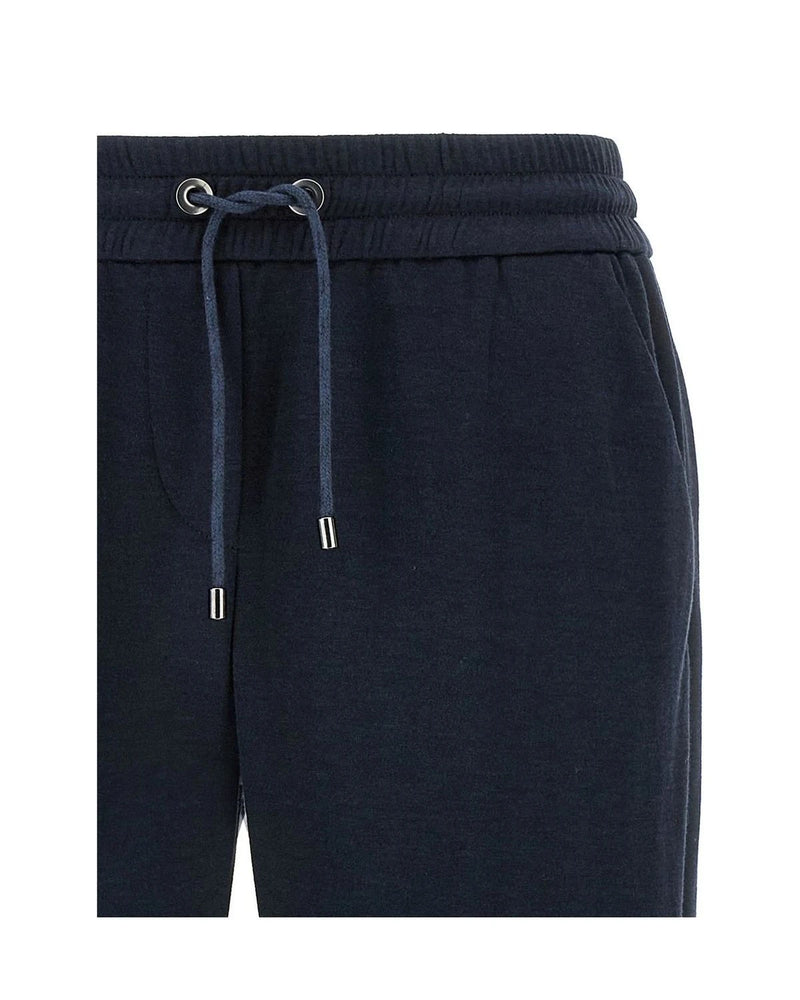 Brunello Cucinelli Jogger in blue, Cotton — view 3