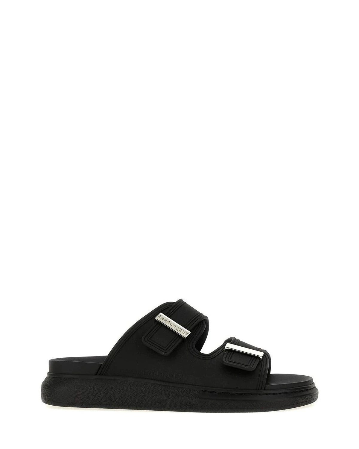 Alexander McQueen Black Slides