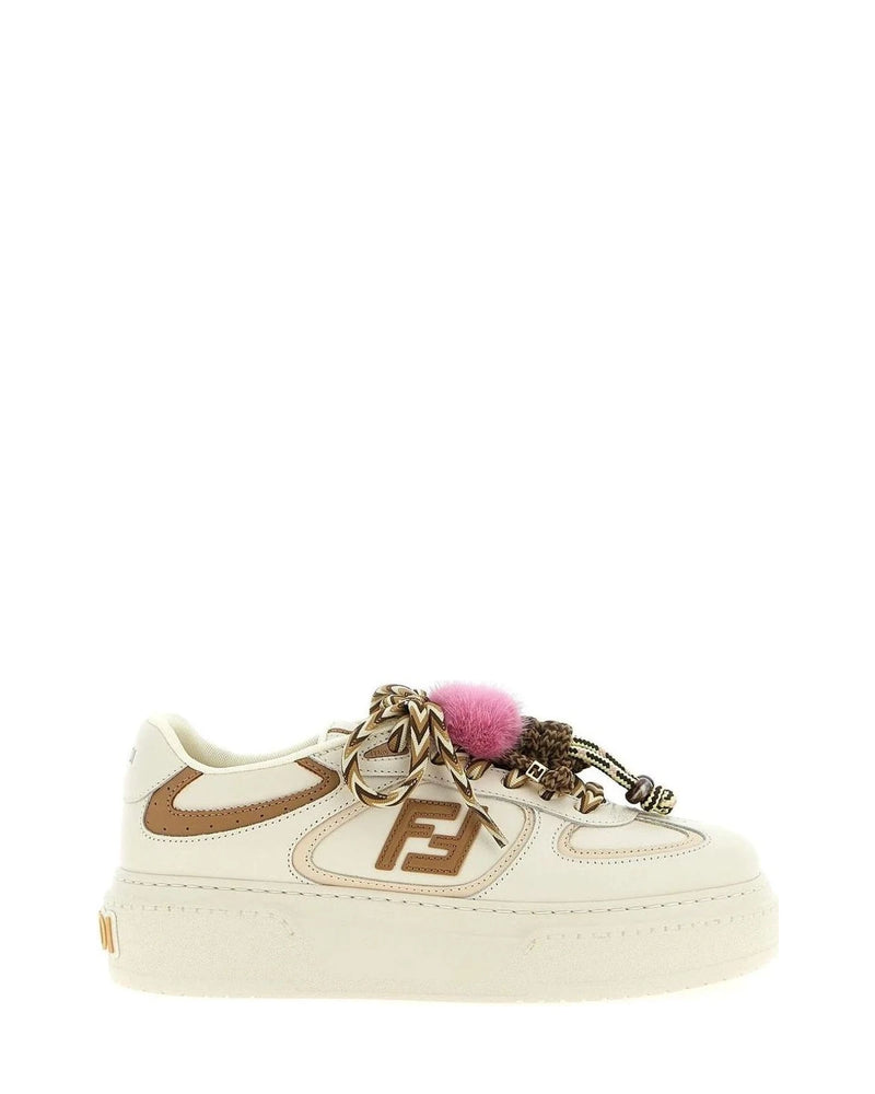 Fendi Sneakers in multicolor, Calfskin Leather