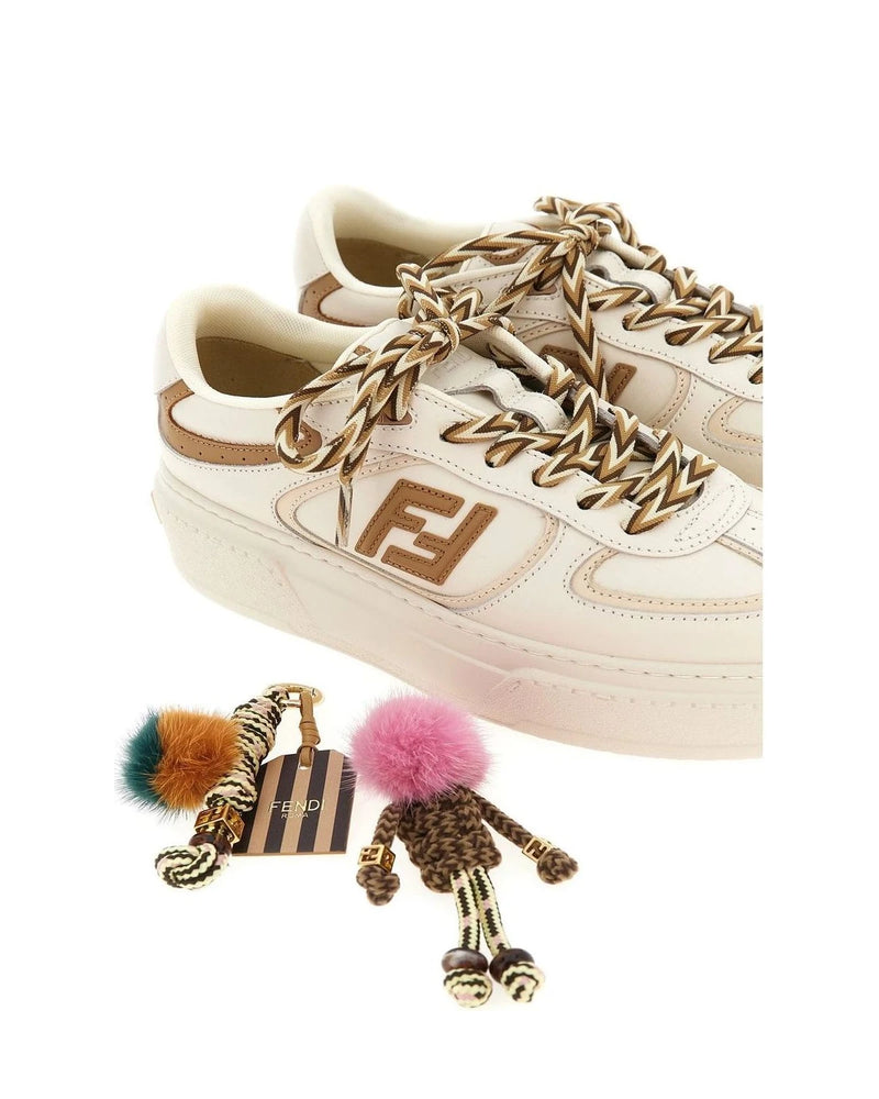 Fendi Sneakers in multicolor, Calfskin Leather — view 5
