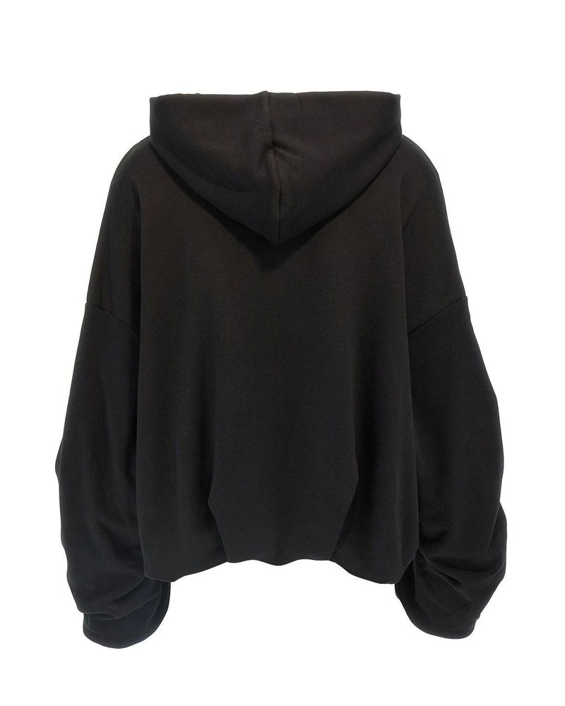 Dries Van Noten Hoodie in black, Cotton — view 2