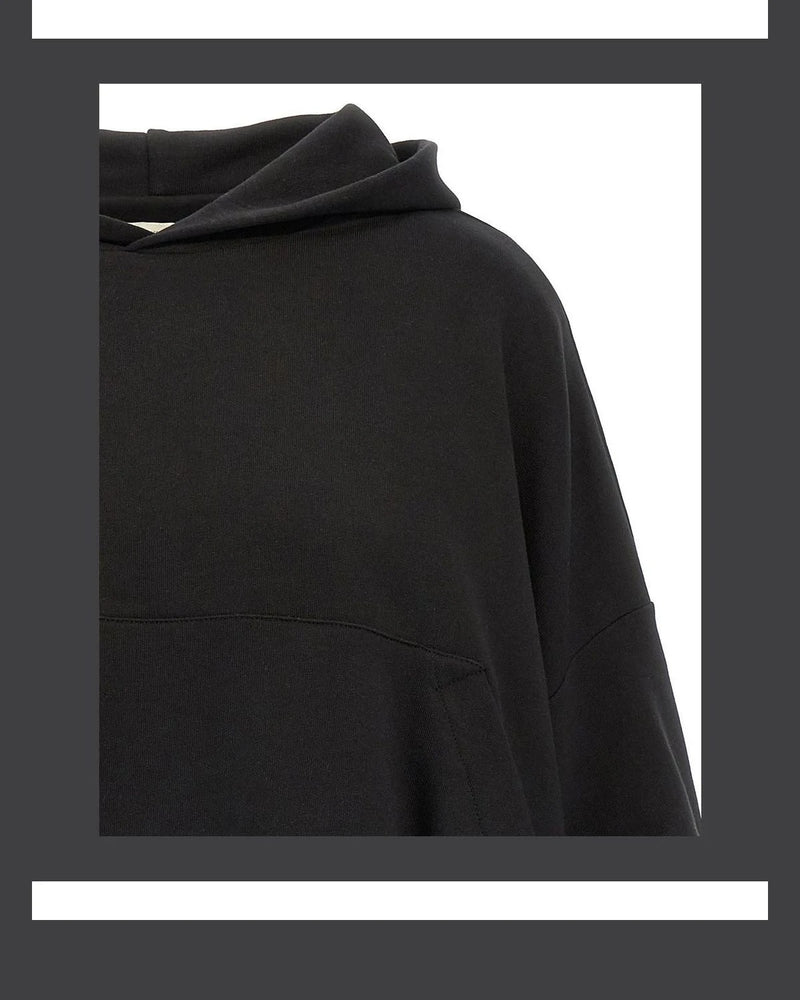 Dries Van Noten Hoodie in black, Cotton — view 3