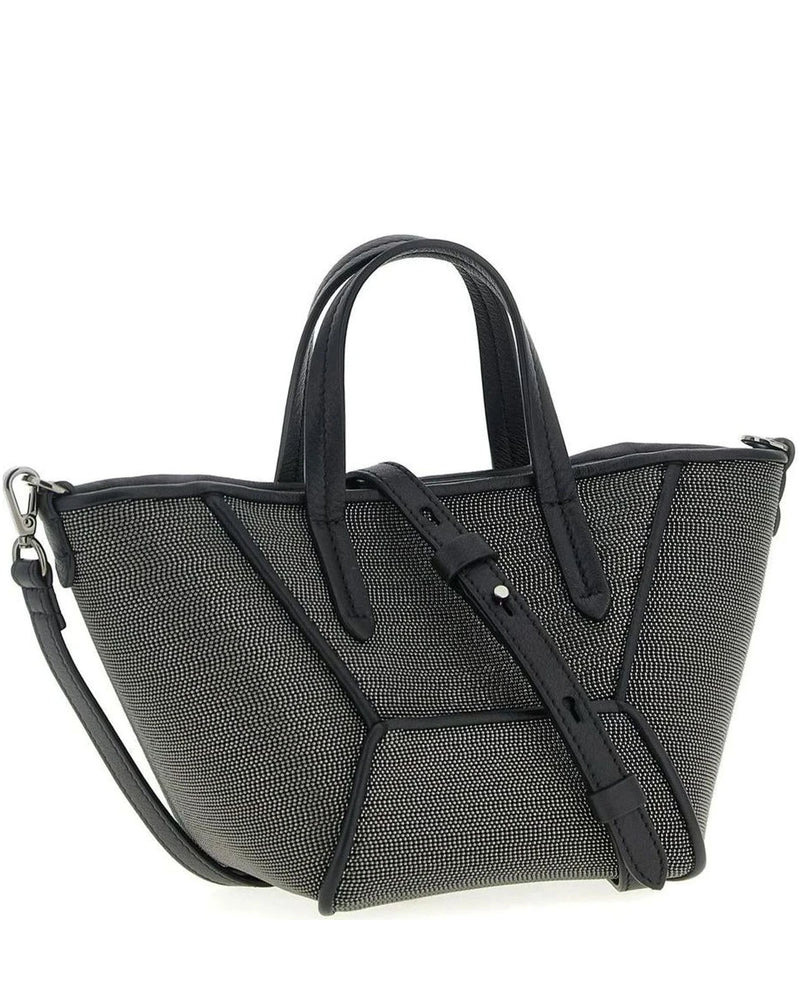 Brunello Cucinelli Satchel Bag in black, Leather — view 2