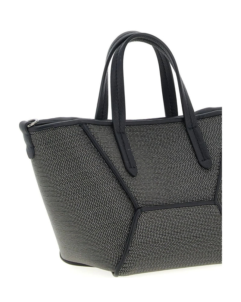 Black Brass Handbag 