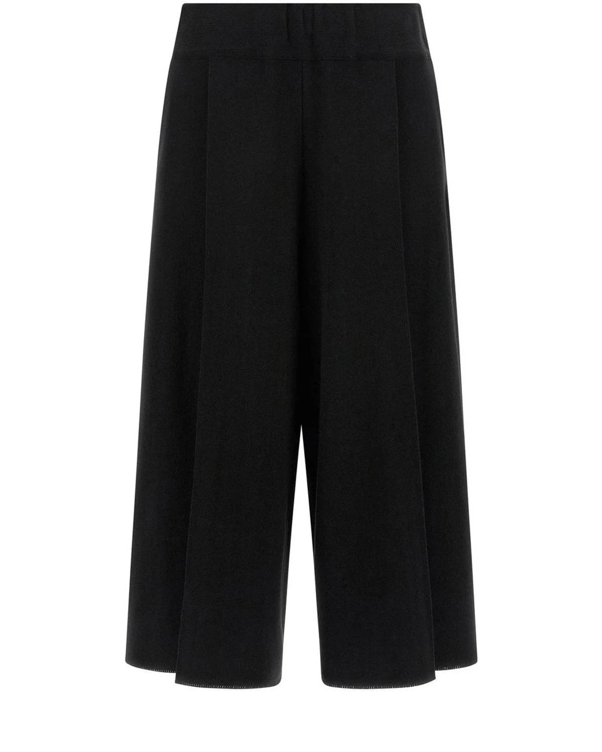 Issey Miyake Palazzo Pant in black, Cotton