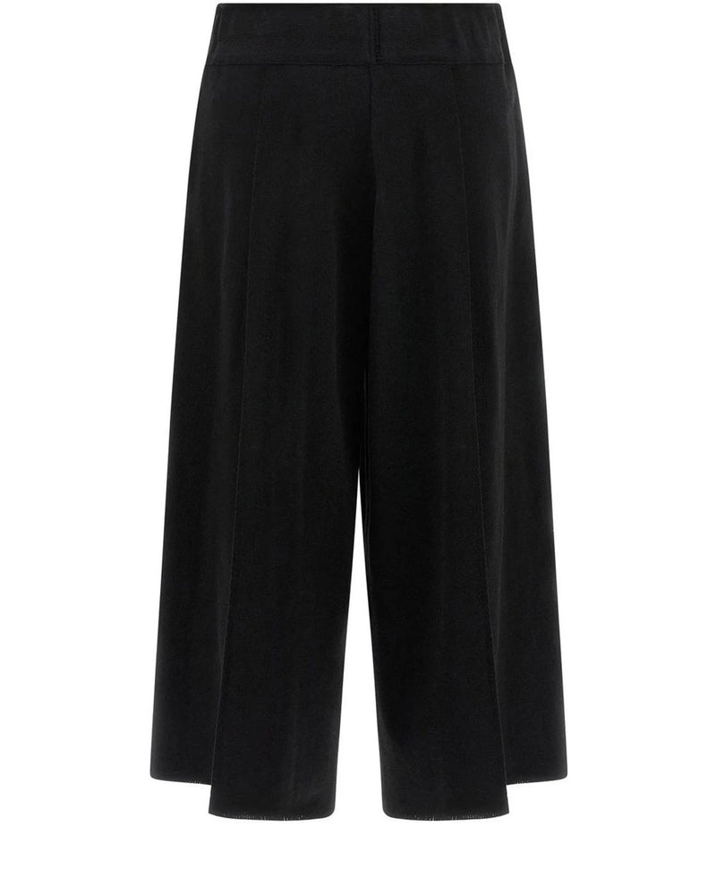 Issey Miyake Palazzo Pant in black, Cotton — view 2