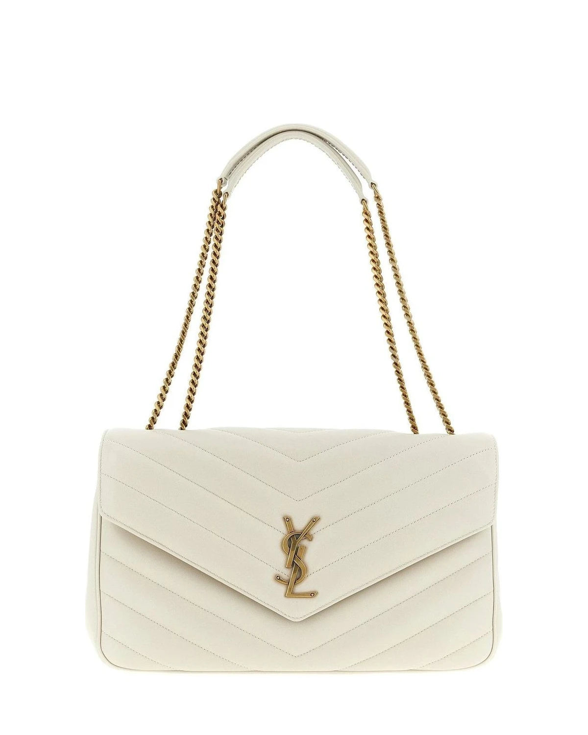 Saint Laurent Beige Shoulder Bag