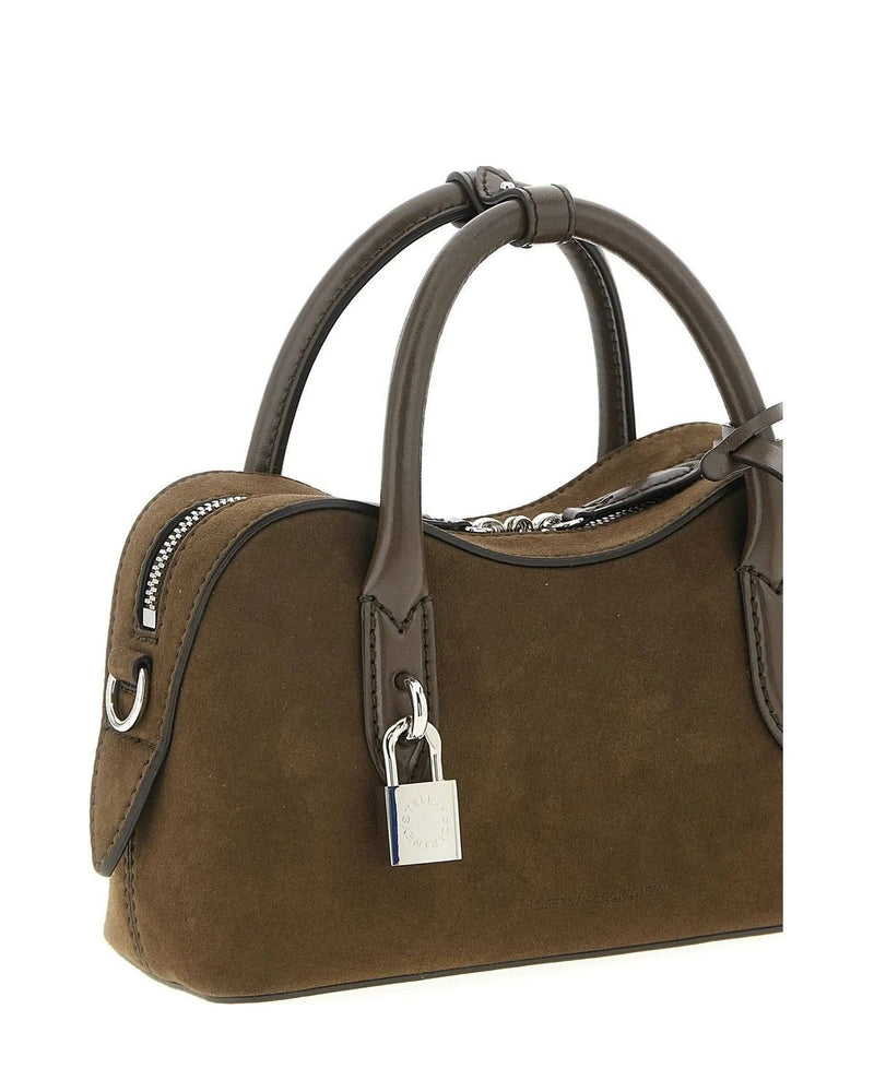 Stella McCartney Satchel Bag in brown, True Hemp — view 3