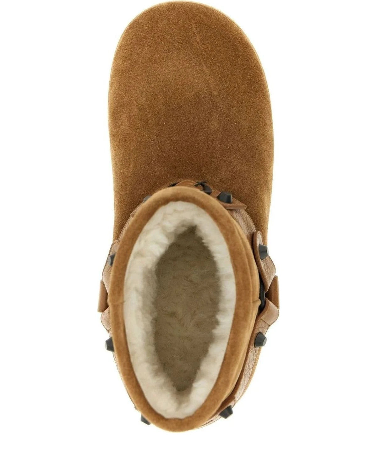 Balenciaga Ankle Boots in beige, Calf Leather — view 4