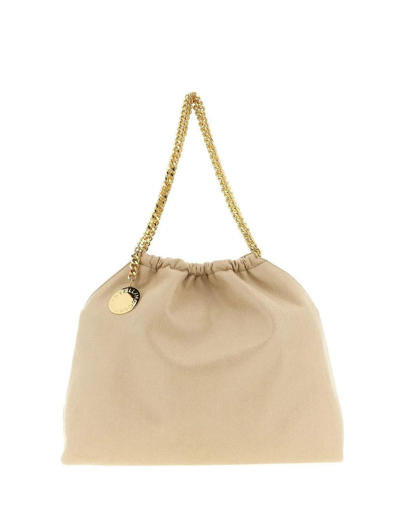 Stella McCartney Shoulder Bag in beige, Polyester