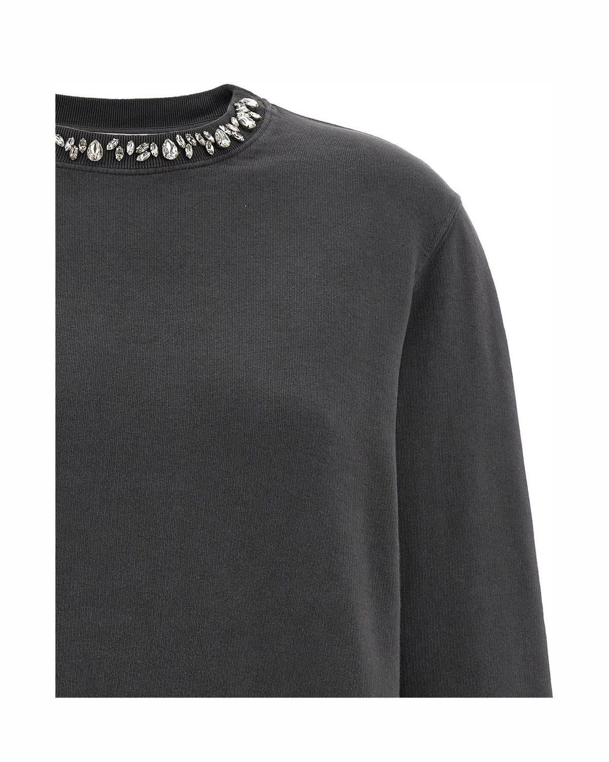 Golden Goose Sweatshirt in gray, Cotton — view 3