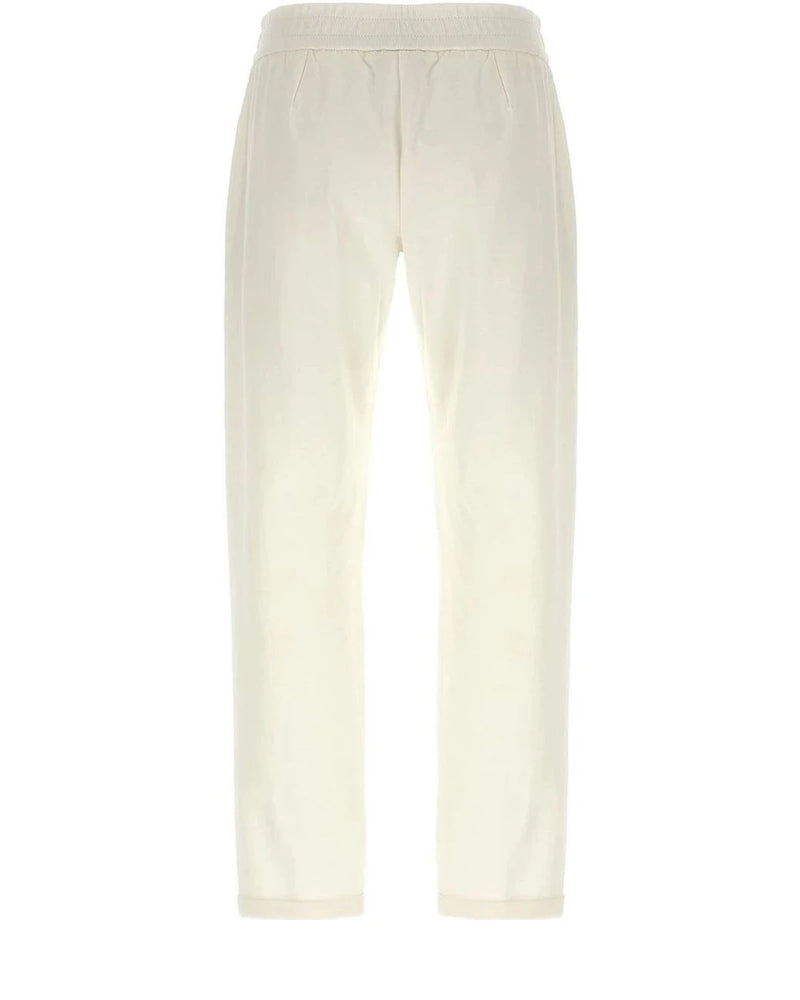 Brunello Cucinelli Jogger in white, Cotton — view 2