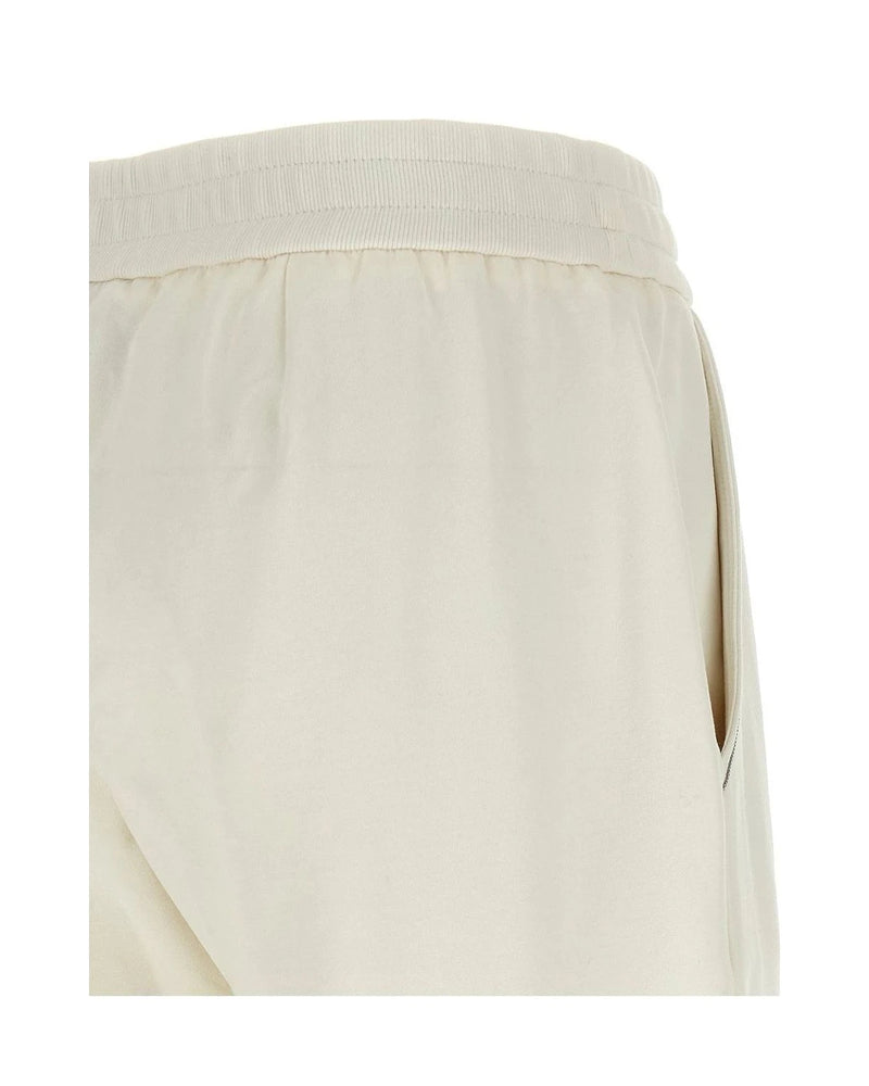 Brunello Cucinelli Jogger in white, Cotton — view 4