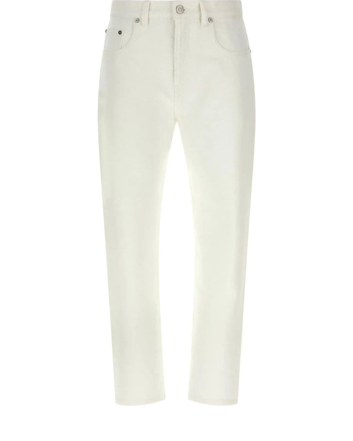 Victoria Beckham Jean in white, Cotton