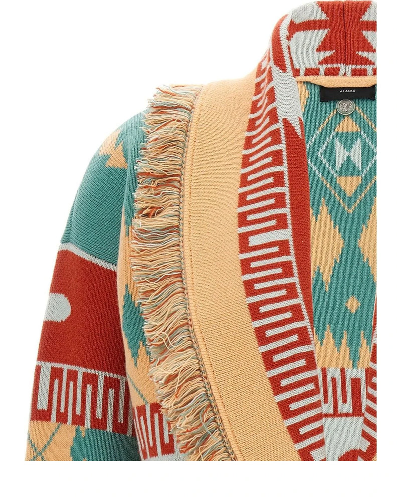 Multicolor Wool Cardigan 