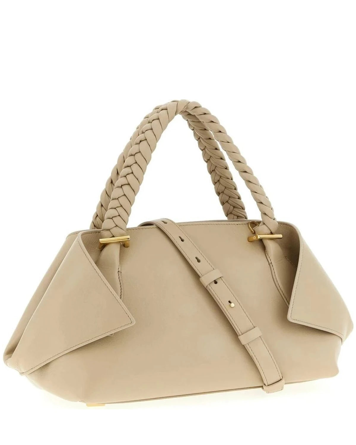 Ferragamo Satchel Bag in gray, Calfskin Leather — view 2
