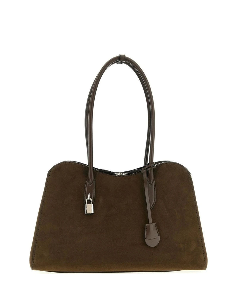 Stella McCartney Satchel Bag in brown, True Hemp