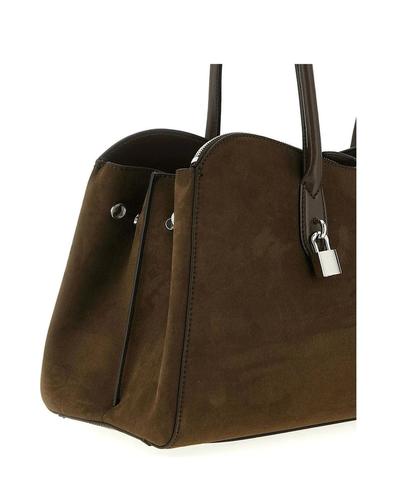Stella McCartney Satchel Bag in brown, True Hemp — view 3
