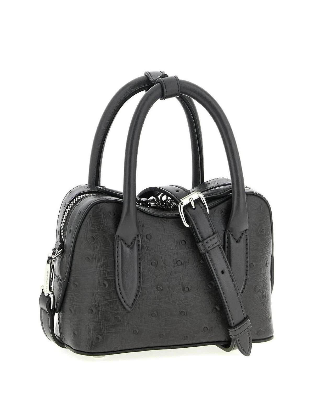 Stella McCartney Satchel Bag in gray, True Hemp — view 2