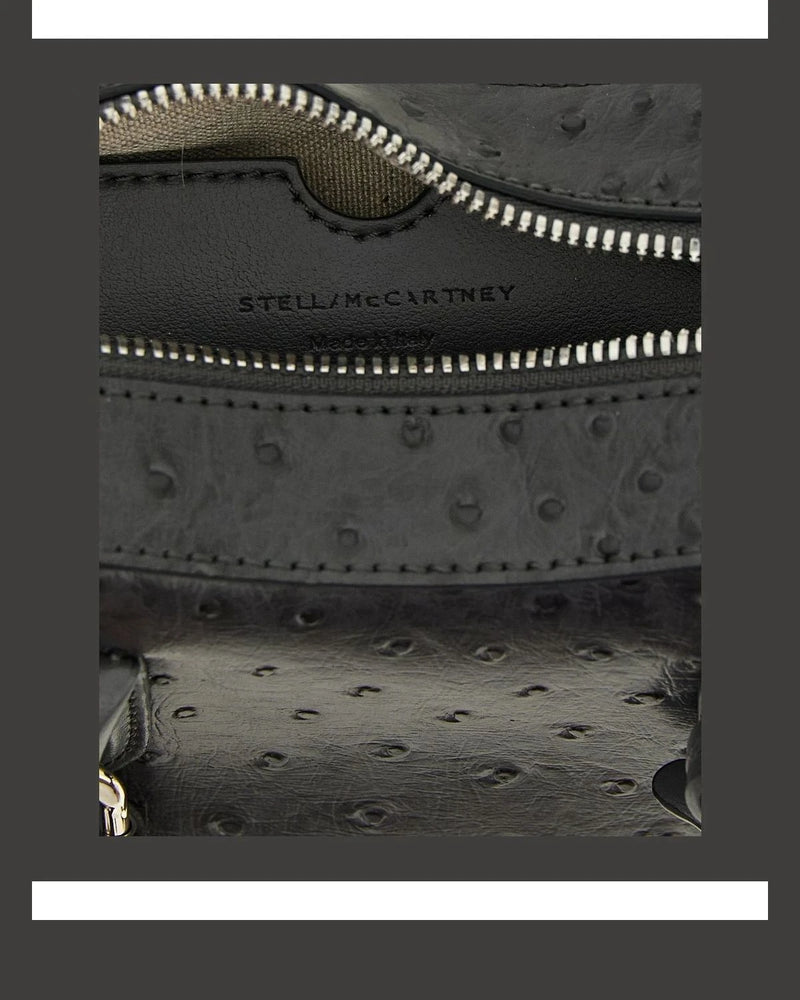 Stella McCartney Satchel Bag in gray, True Hemp — view 4