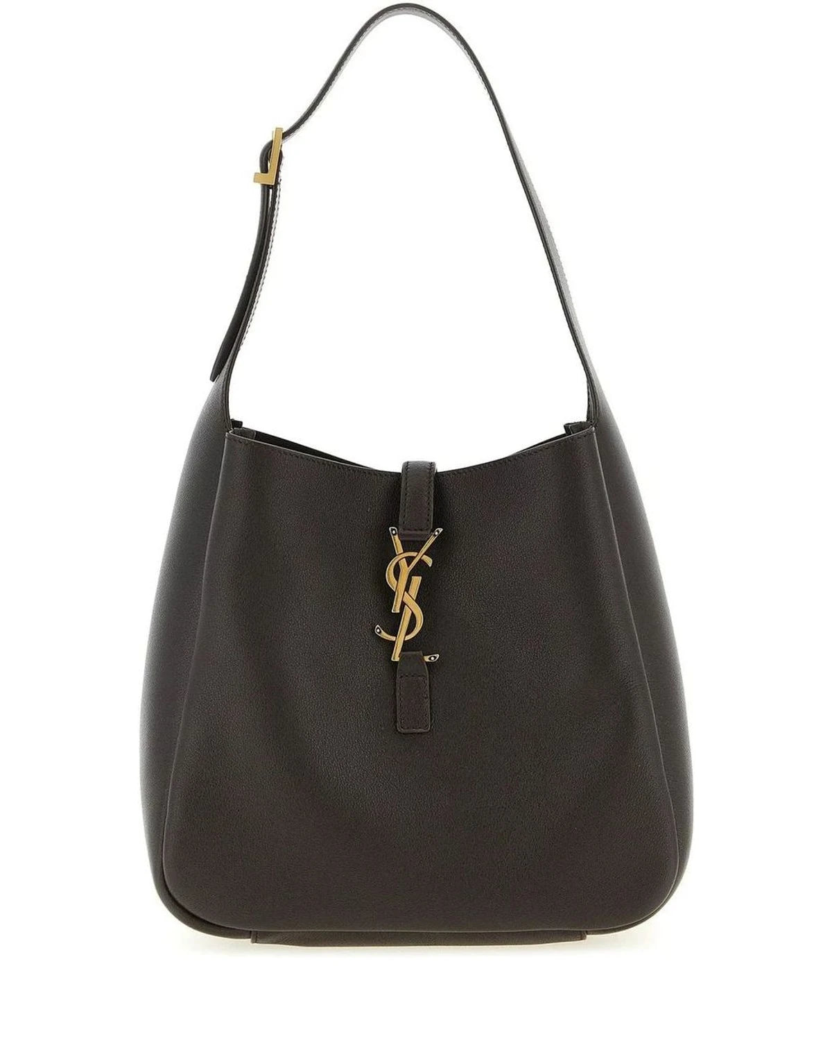 Saint Laurent Shoulder Bag in brown, Calfskin Leather