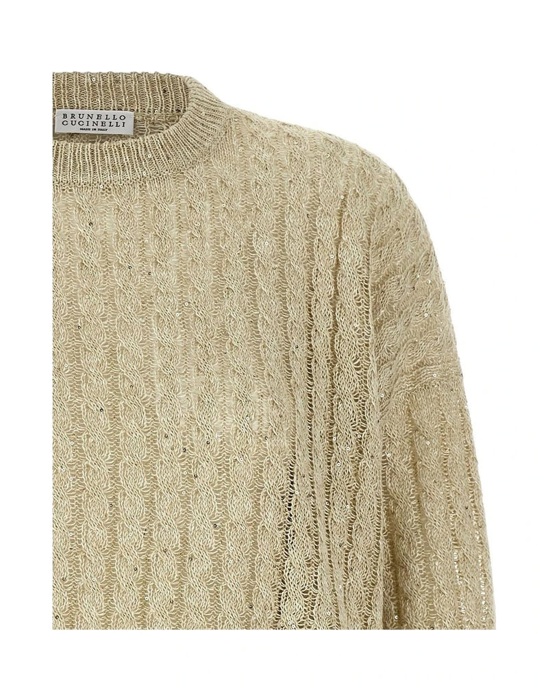 Brunello Cucinelli Sweater in beige — view 3